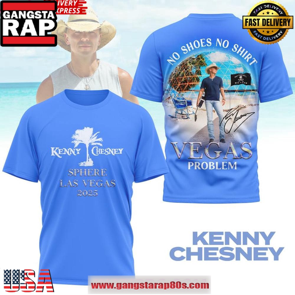 Kenny Chesney’s Sphere Las Vegas 2025 Unisex T-Shirt Kenny Chesney’s Sphere Las Vegas 2025 Unisex T-Shirt