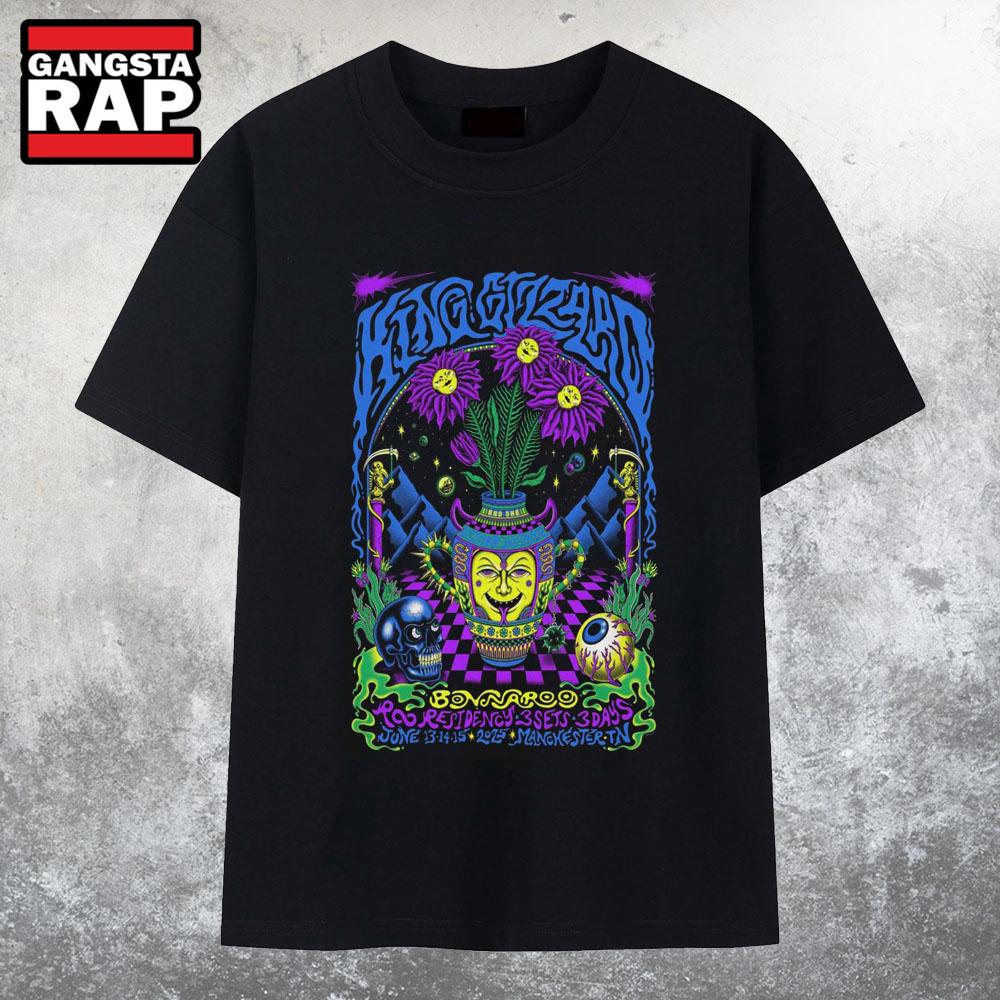 King Gizzard And The Lizard Wizard June 13-15 2025 In Manchester TN T Shirt King Gizzard And The Lizard Wizard June 13-15 2025 In Manchester TN T Shirt