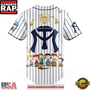 Leones de Yucat?n x Peanuts LMB 100th Anniversary Limited Edition Baseball Jersey Shirt