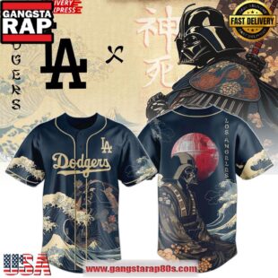Lord Vader x Los Angeles Dodgers 2025 Unique Design Baseball Jersey Shirt