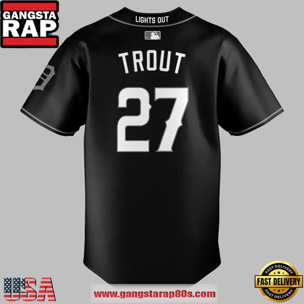 Los Angeles Angels Black Lights Out Limited Edition Baseball Jersey Shirt Los Angeles Angels Black Lights Out Limited Edition Baseball Jersey Shirt