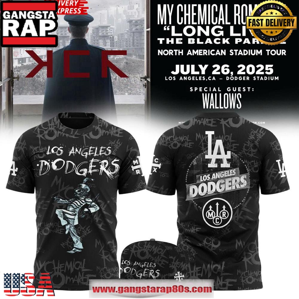 Los Angeles Dodgers x 2025 My Chemical Romance Concert Unisex T-Shirt Los Angeles Dodgers x 2025 My Chemical Romance Concert Unisex T-Shirt