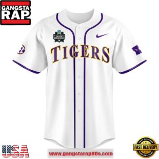 LSU Tigers 2025 NCAA Men's College World Series Champions Baseball Jersey Shirt