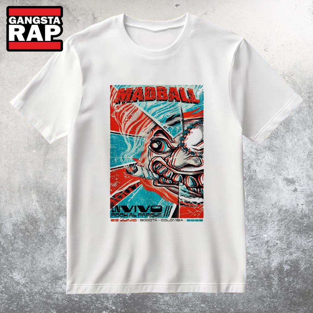Madball NYHC Jun 23 2025 In Bogota Colombia T Shirt Madball NYHC Jun 23 2025 In Bogota Colombia T Shirt