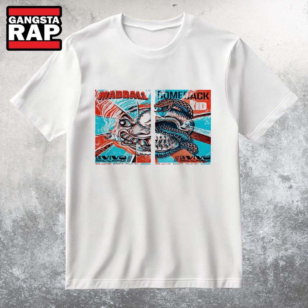 Madball NYHC X Comeback Kid 6-23-2025 Envivo Rock AL Parque In Bogota Colombia T Shirt Madball NYHC X Comeback Kid 6-23-2025 Envivo Rock AL Parque In Bogota Colombia T Shirt