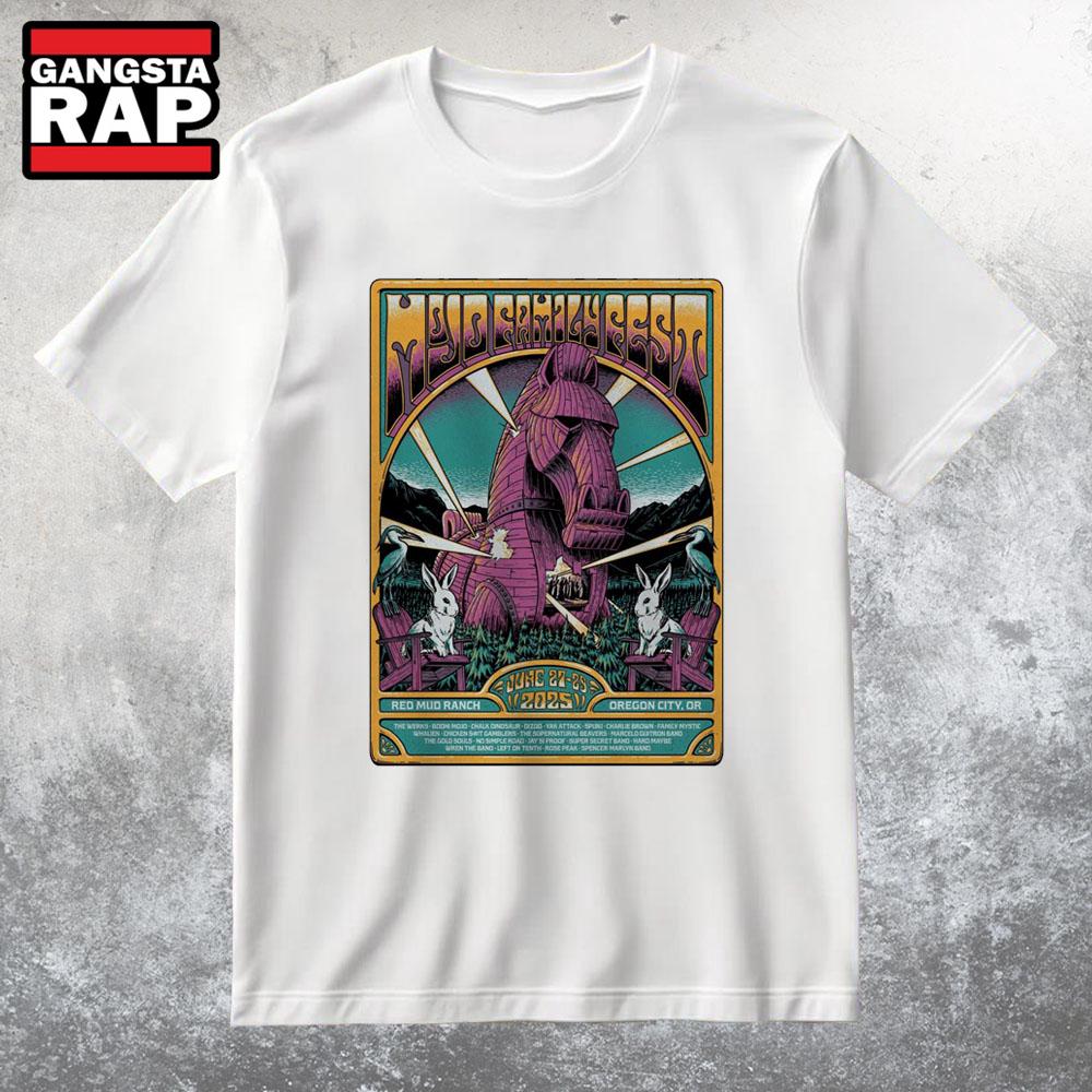 Mojo Family Fest At Red Mud Ranch On Jun 27-29 2025 T Shirt Mojo Family Fest At Red Mud Ranch On Jun 27-29 2025 T Shirt