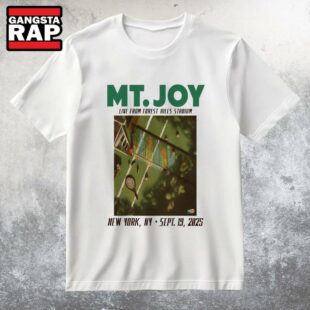 Mt. Joy Sept 16 2025 Live From Forest Hills Stadium New York NY T Shirt