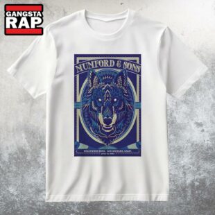Mumford And Sons Jun 12 2025 Hollywood Bowl in Los Angeles Ca T Shirt
