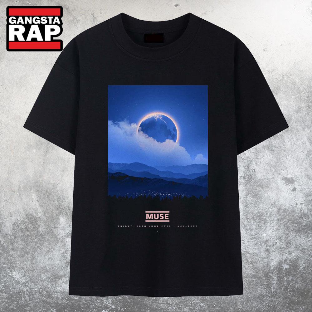 Muse Hellfest Jun 20 2025 In Clisson FR T Shirt Muse Hellfest Jun 20 2025 In Clisson FR T Shirt