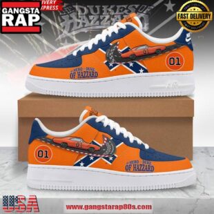 My Hero is a Duke of Hazzard Limited Edition Air Force 1 Sneakers Shoes