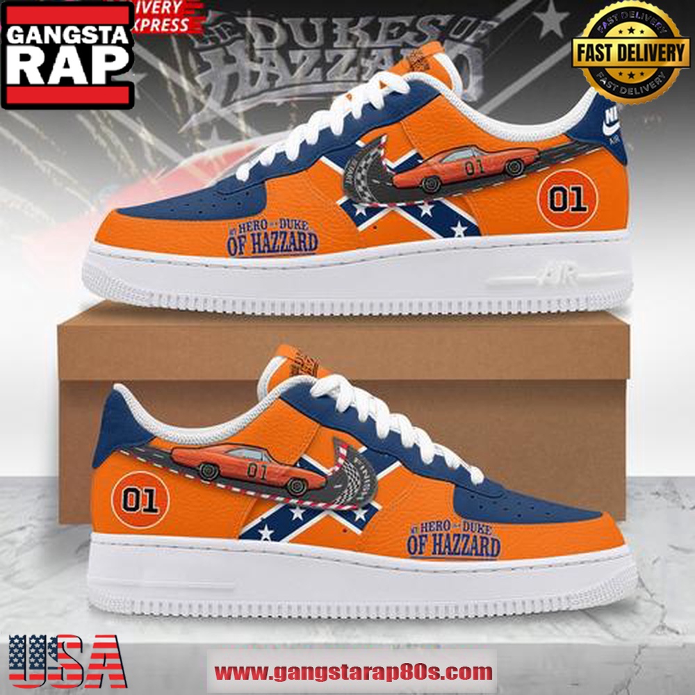 My Hero is a Duke of Hazzard Limited Edition Air Force 1 Sneakers Shoes My Hero is a Duke of Hazzard Limited Edition Air Force 1 Sneakers Shoes