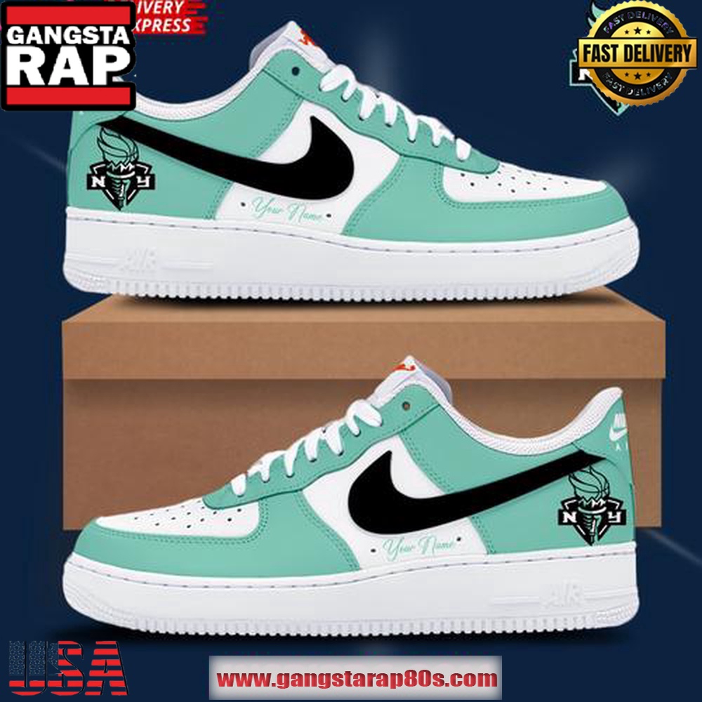 New York Liberty WNBA 2025 Custom Air Force 1 Running Sneakers Shoes New York Liberty WNBA 2025 Custom Air Force 1 Running Sneakers Shoes