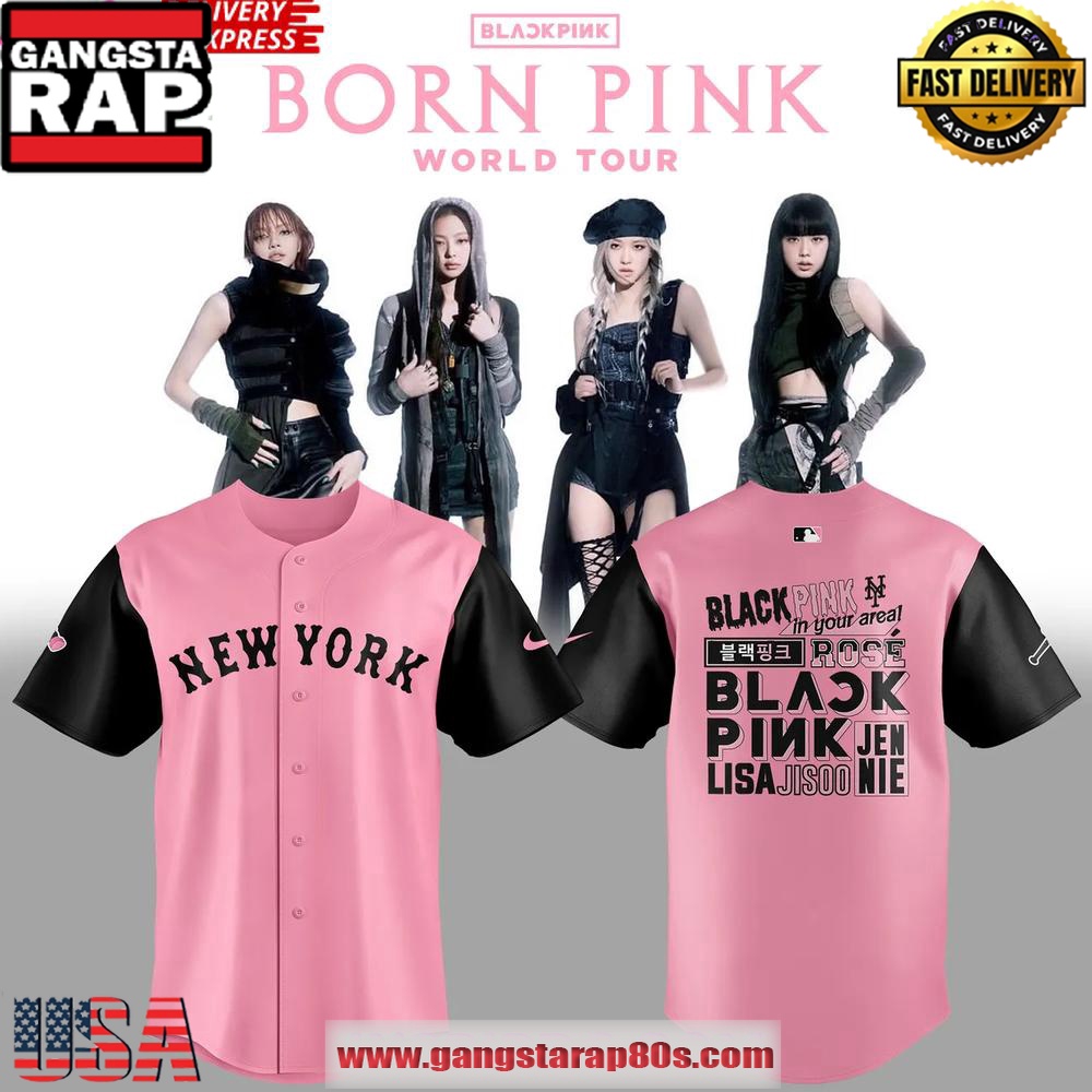 New York Mets x Blackpink World Tour 2025 Limited Edition Baseball Jersey Shirt New York Mets x Blackpink World Tour 2025 Limited Edition Baseball Jersey Shirt