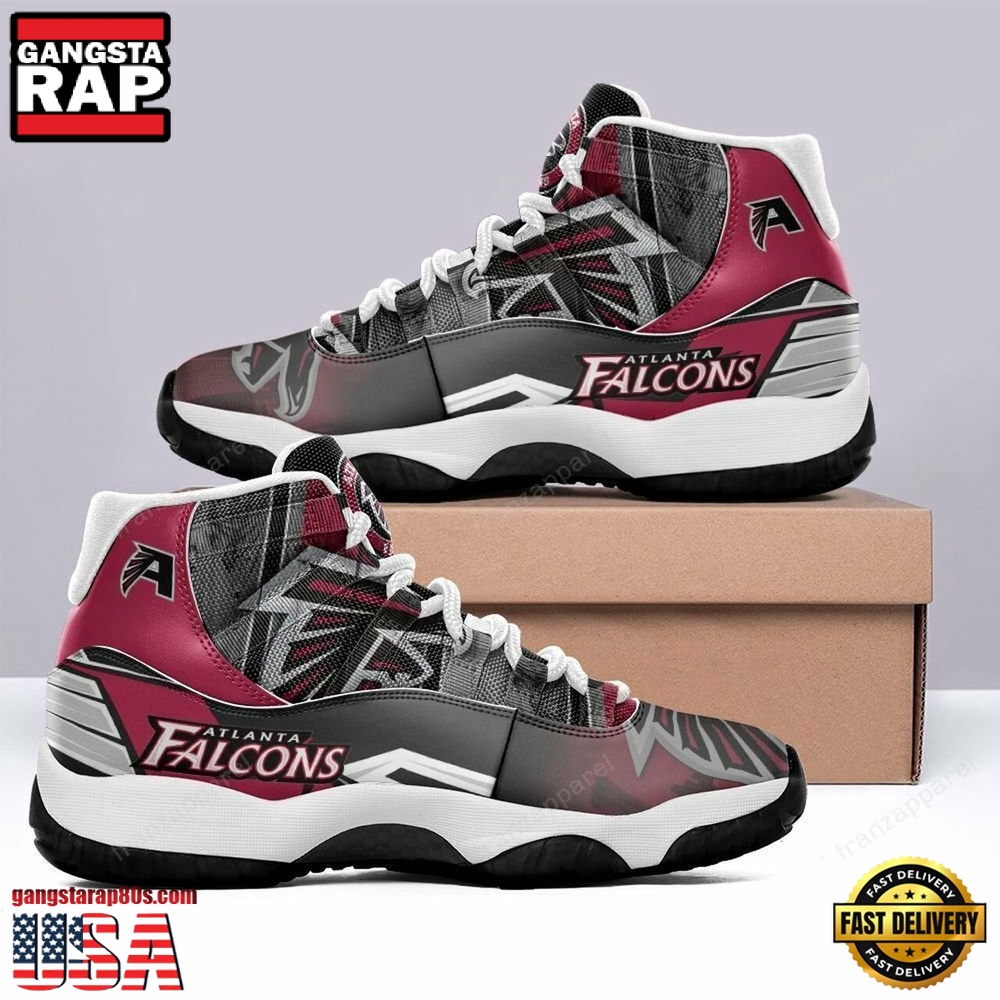 NFL Atlanta Falcons Football Team Unique Design Air Jordan 11 Shoes NFL Atlanta Falcons Football Team Unique Design Air Jordan 11 Shoes