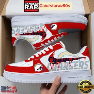NFL Los Angeles Chargers Team Logo Unique Air Force 1 Shoes Running Sneakers
