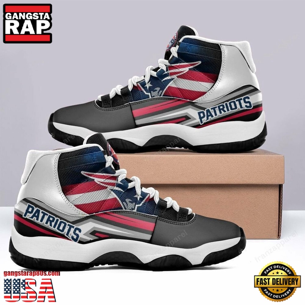NFL New England Patriots Team Unique Design Air Jordan 11 Shoes NFL New England Patriots Team Unique Design Air Jordan 11 Shoes