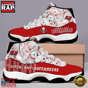 NFL Tampa Bay Buccaneers Unique Design Air Jordan 11 Sneaker
