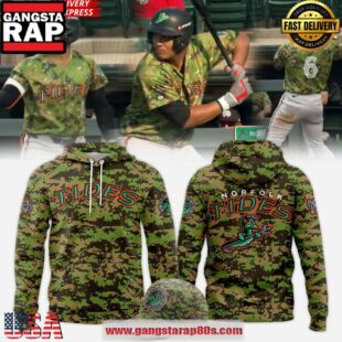 Norfolk Tides Military Appreciation 2025 All Over Print Hoodie