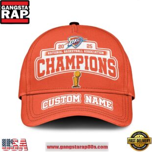 OKC Thunder 2025 Champions NBA Finals Classic Classic Cap Hats
