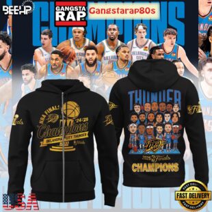 Oklahoma City Thunder NBA Finals Best Team Hoodie Shirt