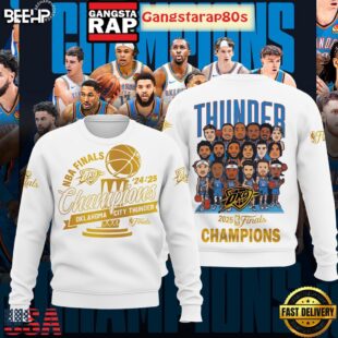 Oklahoma City Thunder NBA Finals Best Team Hoodie Shirt