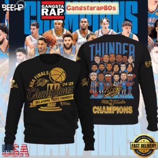 Oklahoma City Thunder NBA Finals Best Team Hoodie Shirt