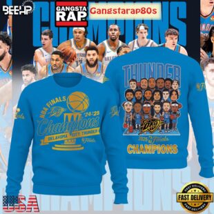 Oklahoma City Thunder NBA Finals Best Team Hoodie Shirt