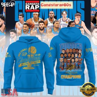 Oklahoma City Thunder NBA Finals Best Team Hoodie Shirt