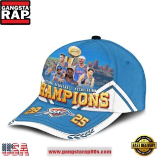 Oklahoma City Thunder NBA Finals Champions Classic Cap Hats