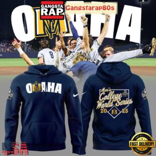 Omaha Men's College World Series 2025 All Over Print Hoodie T-Shirt