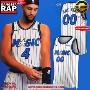 Orlando Magic New Generation Of Magic 2025 White Custom Basketball Jersey