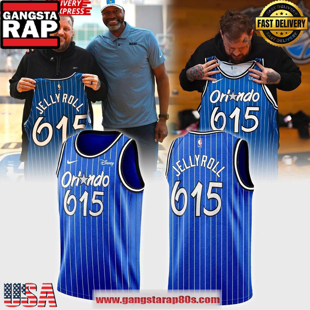 Orlando Magic x Jelly Roll Unique Design Basketball Jersey Orlando Magic x Jelly Roll Unique Design Basketball Jersey