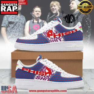 Phish “Boy, Man, God, Shit” Limited Edition Air Force 1 Sneakers Shoes
