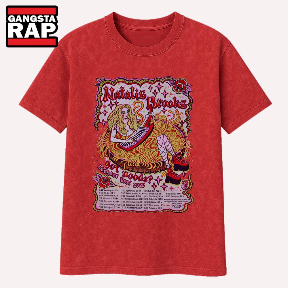Poster Natalie Brooke Summer Tour 2025 T Shirt Poster Natalie Brooke Summer Tour 2025 T Shirt