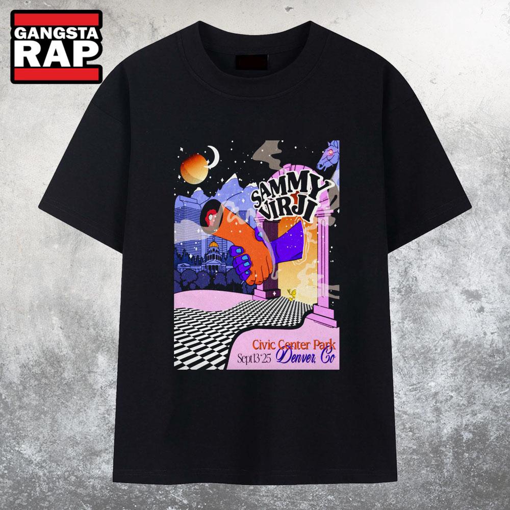 Poster Sammny Virji Denver CO Sept 13 2025 T Shirt Poster Sammny Virji Denver CO Sept 13 2025 T Shirt