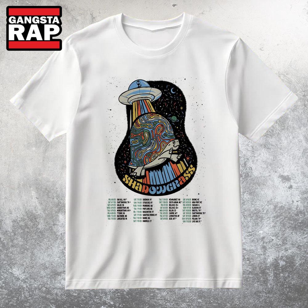 Poster Shadowgrass 2025 Summer Tour T Shirt Poster Shadowgrass 2025 Summer Tour T Shirt