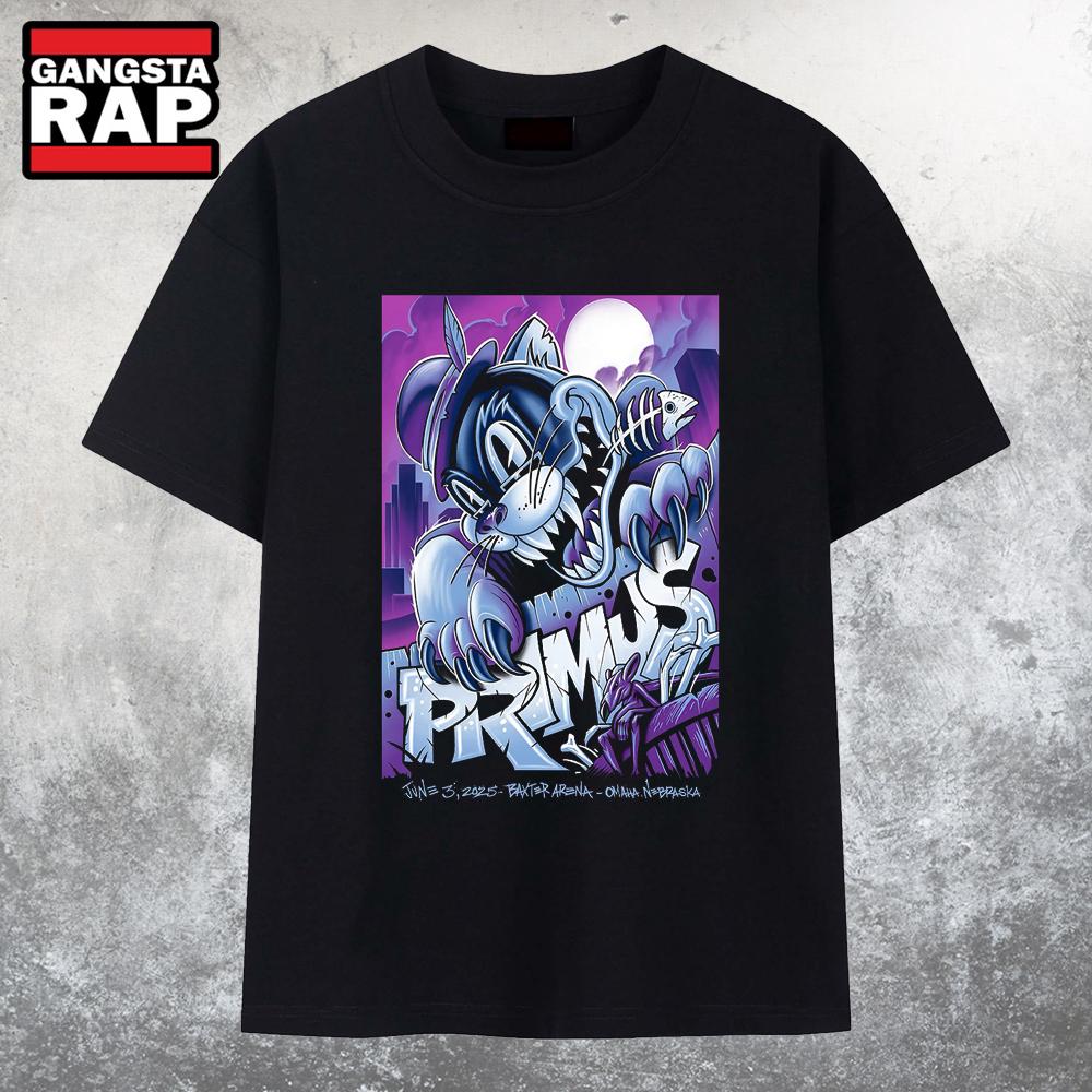 Primus Baxter Arena Omaha NE June 3 2025 T-Shirts Primus Baxter Arena Omaha NE June 3 2025 T-Shirts