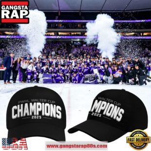 PWHL Minnesota Frost 2025 Walter Cup Champions Classic Cap Hats
