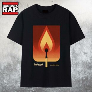 Refused Hellfest Jun 22 2025 in Clisson France T Shirt