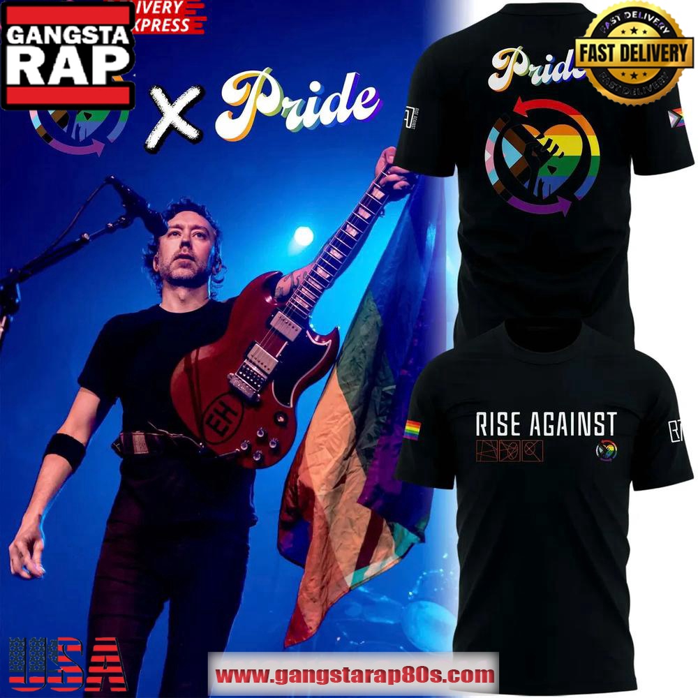 Rise Against x Pride Night Special Unisex T-Shirt Rise Against x Pride Night Special Unisex T-Shirt