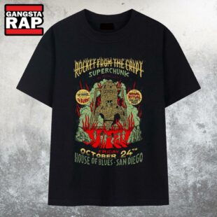 Rocket From The Crypt At House Of Blues San Diego On Oct 24 2025 T Shirt