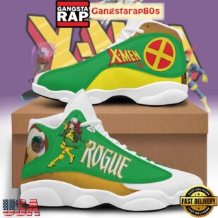 Rogue X-Men '97 Fan Air Jordan 13 Shoes Running Sneakers
