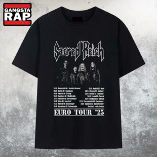 Sacred Reich Euro Summer Tour Date List 2025 Start In Maastricht NL On June 7 T Shirt