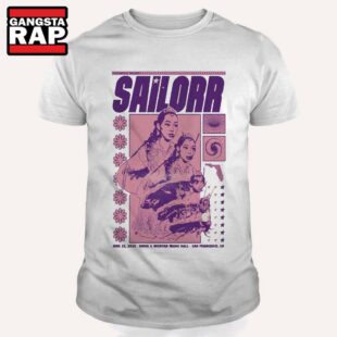 Sailorr 6-22-2025 Brick And Mortar Music Hall in San Francisco CA T Shirt