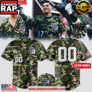 San Antonio Missions Military Appreciation 2025 Camo Custom Number Baseball Jersey Shirt