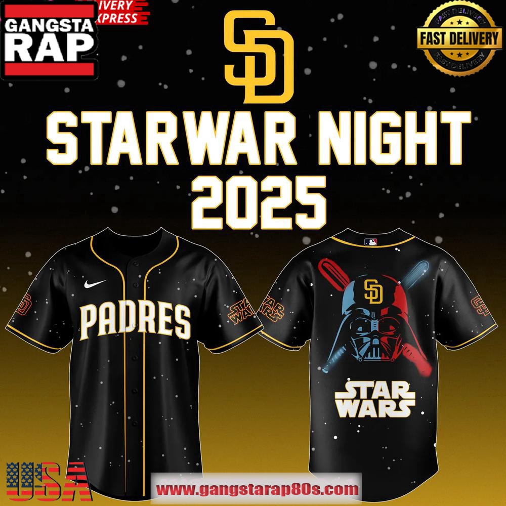 San Diego Padres x Star Wars Night 2025 Baseball Jersey Shirt San Diego Padres x Star Wars Night 2025 Baseball Jersey Shirt