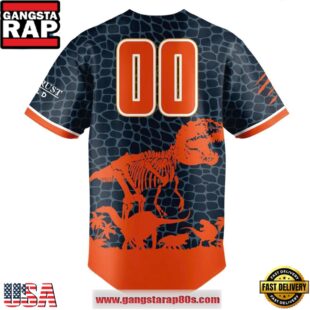 Schaumburg Boomers Jurassic Ballpark Limited Edition Baseball Jersey Shirt