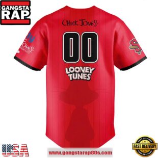 Schaumburg Boomers x Looney Tunes Limited Edition Custom Baseball Jersey Shirt