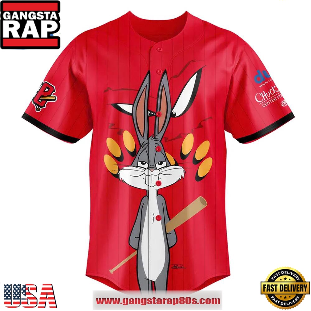 Schaumburg Boomers x Looney Tunes Limited Edition Custom Baseball Jersey Shirt Schaumburg Boomers x Looney Tunes Limited Edition Custom Baseball Jersey Shirt
