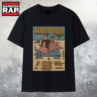 Sentimental Family Band June 2025 Tour T Shirt